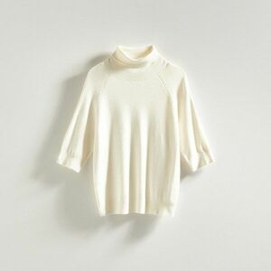 Reserved - Garbónyakú pulóver - Krém kép