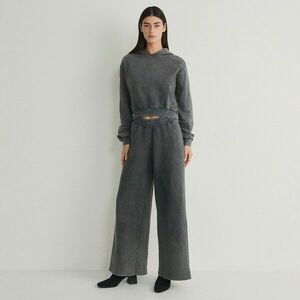 Reserved - Koptatott hatású melegítőnadrág - Szürke kép