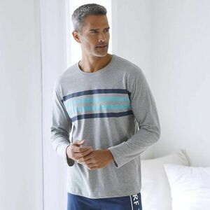 Hosszú ujjú, csíkos pizsamapóló kép