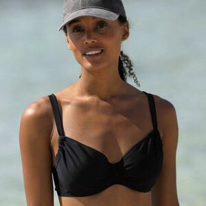 Solaro fürdőruha zsugorodó melltartó egy színben kép