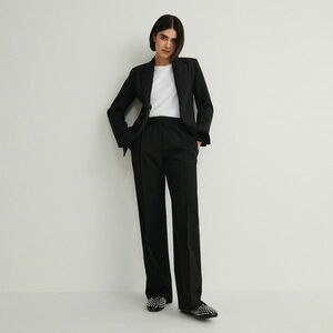 Reserved - Élére vasalt nadrág - Fekete kép