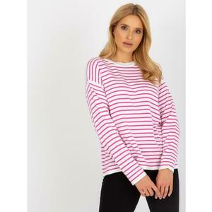 Világos lila, klasszikus szabású, testhezálló pulóver kép