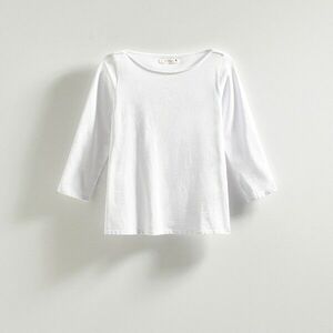 Reserved - Pamutban gazdag felső - Fehér kép