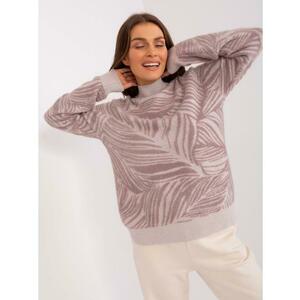 Arany női pulóver fémfonallal kép