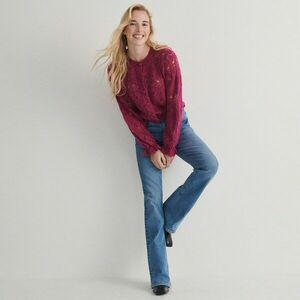 Reserved - High waist flare farmer - Kék kép