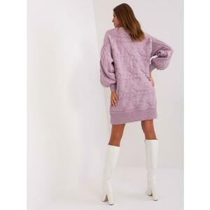 Világos rózsaszín női pulóver viszkózával kép