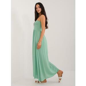 Pisztácia színű maxiszoknya olasz stílusban Clarence OCH BELLA kép