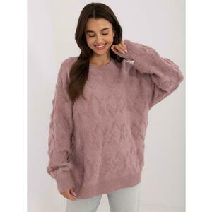 Fukszia pulóver kivágásokkal Leandre RUE PARIS kép