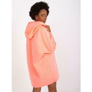 Fluoreszkáló rózsaszín alap pulóver kapucnival Canberra kép