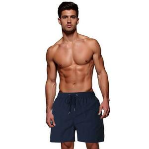 Férfi fürdőnadrág sötétkék kép