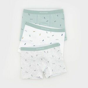 Reserved - 3 darab pamutban gazdag boxer - Türkiz kép