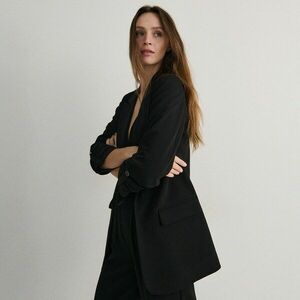 Reserved - Felhajtott ujjú zakó - Fekete kép