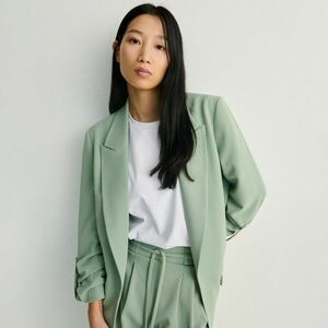 Reserved - Felhajtott ujjú zakó - Zöld kép