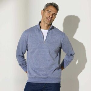 Sweatshirt cipzáras állógallérral kép