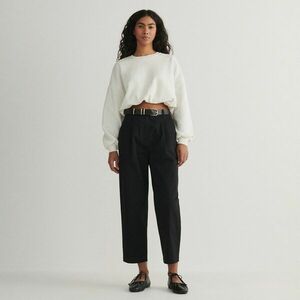 Reserved - Chino nadrág övvel - Fekete kép