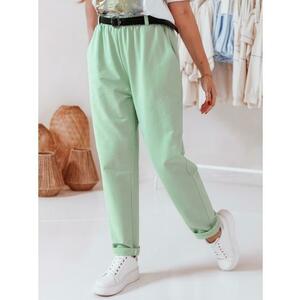 Női chino nadrág övvel TAILANDI menta kép