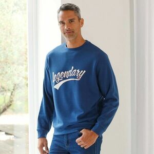 Cipzáras pulóver kerek nyakkal kép