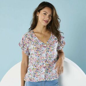 Nyomott blúz, kisebb testalkatúaknak kép