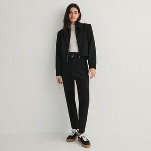 Reserved - Élére vasalt szivarnadrág - Fekete kép