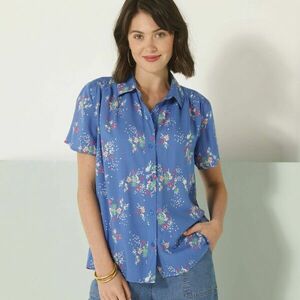 Rövid ujjú ing, békatalp és virágmintás ing kép