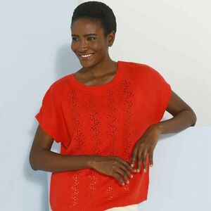 Kötött, áttört blúz kép