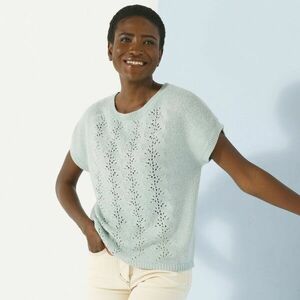 Kötött, áttört blúz kép