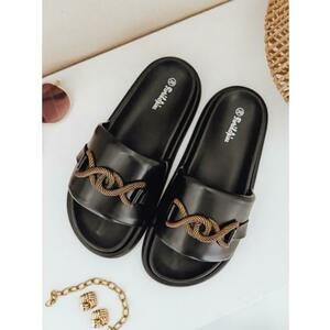 Női papucs BLACKKISS fekete kép