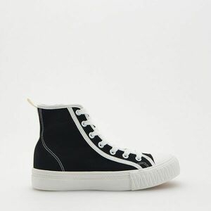 fekete magasszárú tornacipő kép