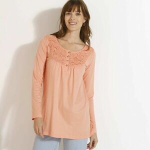 Tunika makraméval és hosszú ujjakkal kép