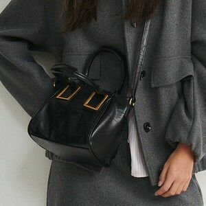 Reserved - Keresztpántos táska - Fekete kép