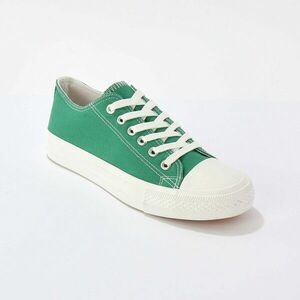 Csipkés vászon tornacipő kép