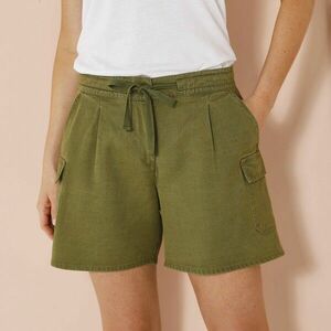 Vászon cargo rövidnadrág kép