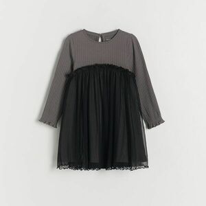 Reserved - Tüllaljú ruha - Szürke kép