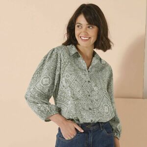 Ing blúz paisley mintával kép