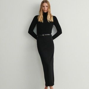 Reserved - Szoknya övvel - Fekete kép