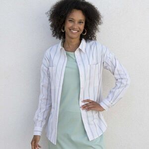 Oversize csíkos ing kép