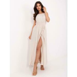 Bézs színű nyári ruha borítékolható aljjal kép