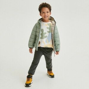 Reserved - Koptatott hatású leggings - Fekete kép