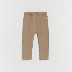 Reserved - Koptatott hatású leggings - Barna kép