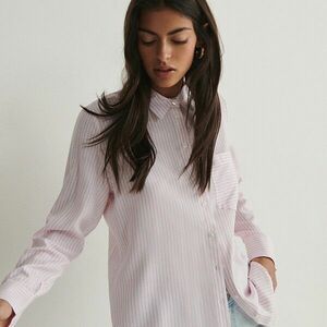 Reserved - Csíkos ing - Rózsaszín kép