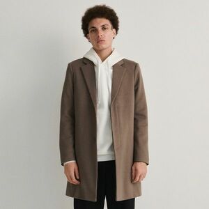 Reserved - Klasszikus hosszú kabát - Barna kép