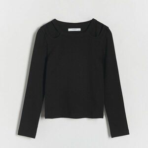 Reserved - Top kivágásokkal - Fekete kép