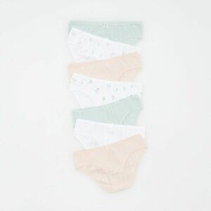 Reserved - 7 darab pamutban gazdag bugyi - Többszínű kép