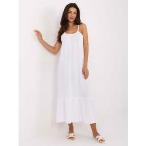 Fehér muszlin ruha fodros fodorral OCH BELLA kép
