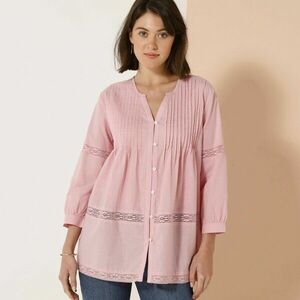 Tunika, egyszínű, makramé kép