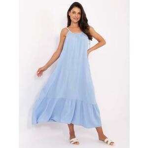 Világoskék, kibomló muszlin ruha OCH BELLA kép