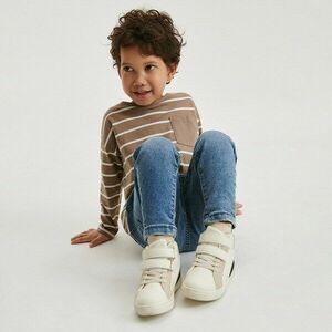 Reserved - Koptatott hatású skinny farmer - Kék kép