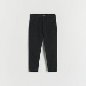 Reserved - Koptatott hatású skinny farmer - Fekete kép