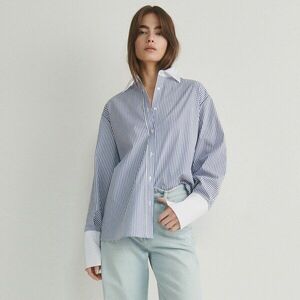 Reserved - Széles mandzsettás ing - Kék kép