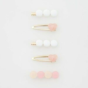 Reserved - 5 db hajcsat - Krém kép